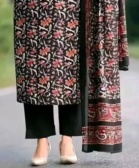 KALAMKARI KURTI & PANT & DUPATTA SET/PLUS SIZE/BIG SIZE/PARTI WEAR KURTI PANT DUPATTA/PERMIUM QUALITY/TRANDING