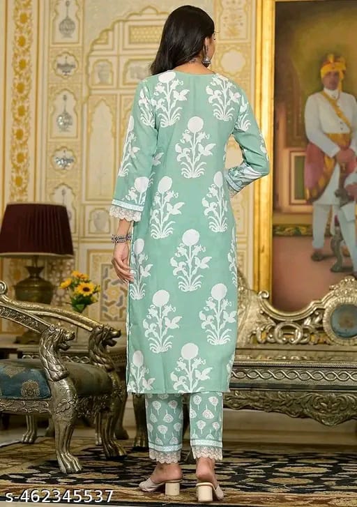 KURTI & PANT & DUPATTA SET/PLUS SIZE/BIG SIZE/PARTI WIRE KURTI PANT DUPATTA/PREMIUM QUALITY/TRENDING