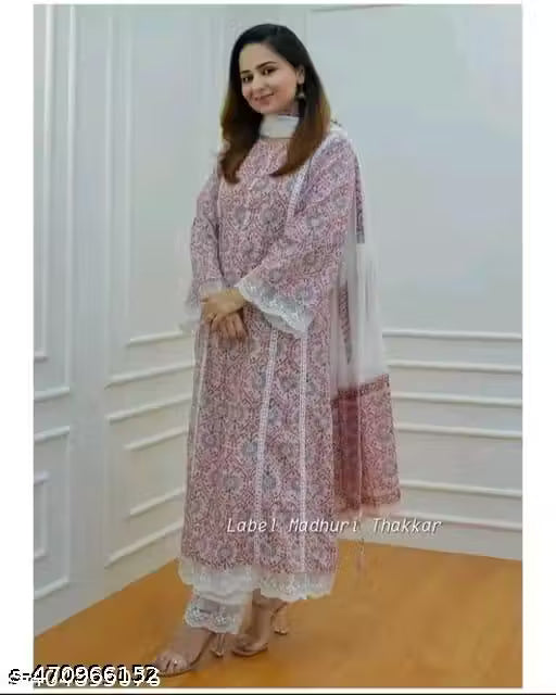 TRENDING KURTI PANT DUPATTA